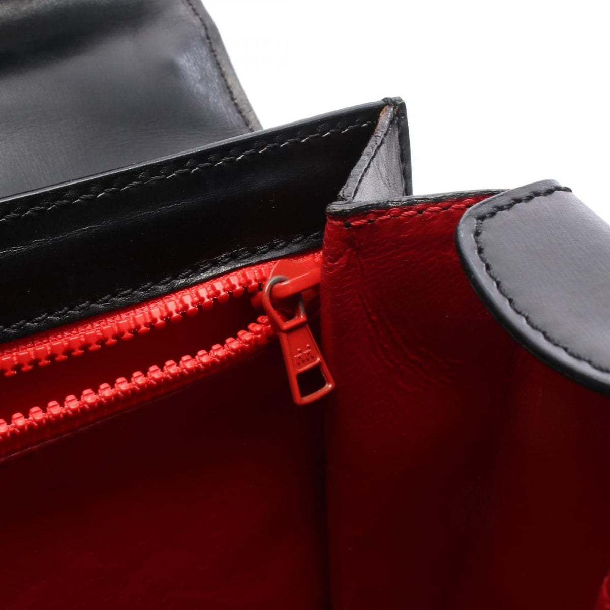 Celine Handbag Leather Black — view 6