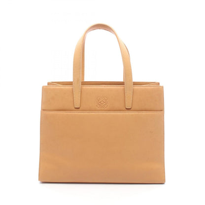 Loewe Handbag Anagram Leather Hand Beige