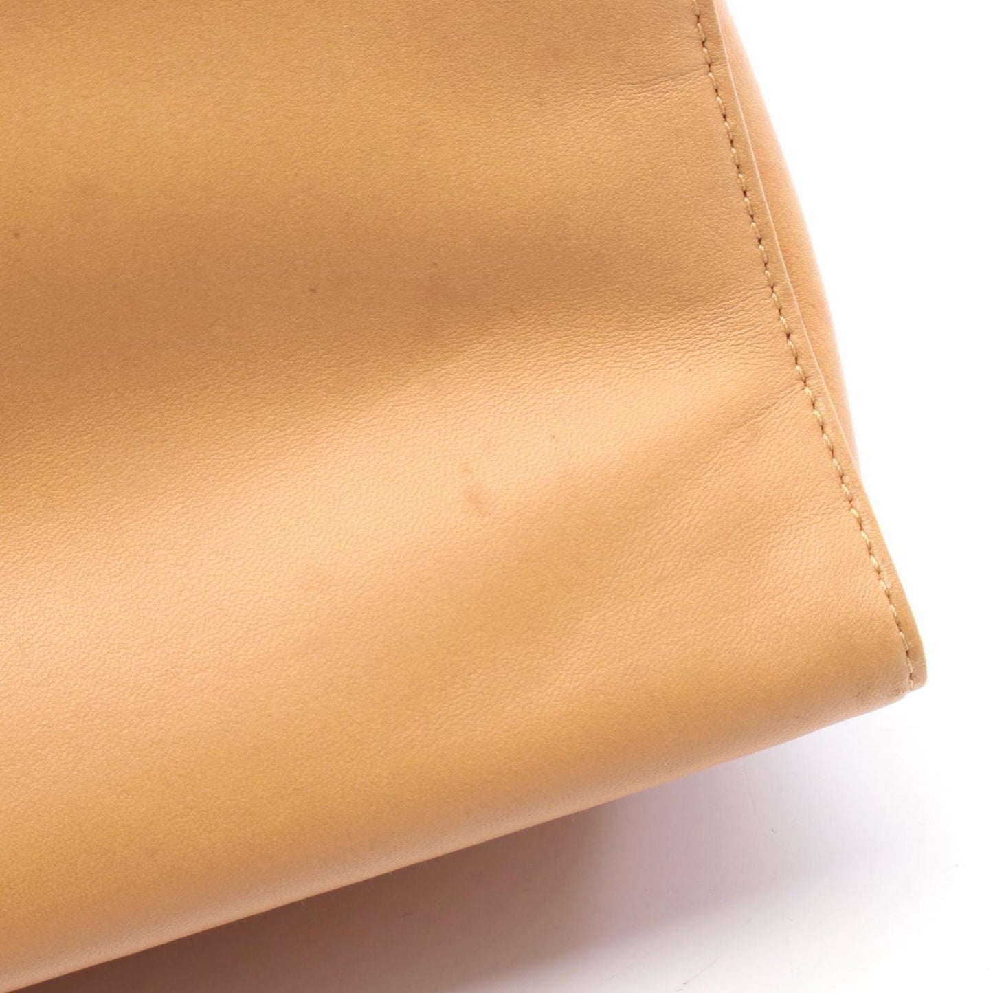 Loewe Handbag Anagram Leather Hand Beige — view 6
