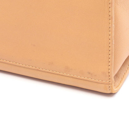 Loewe Handbag Anagram Leather Hand Beige — view 8