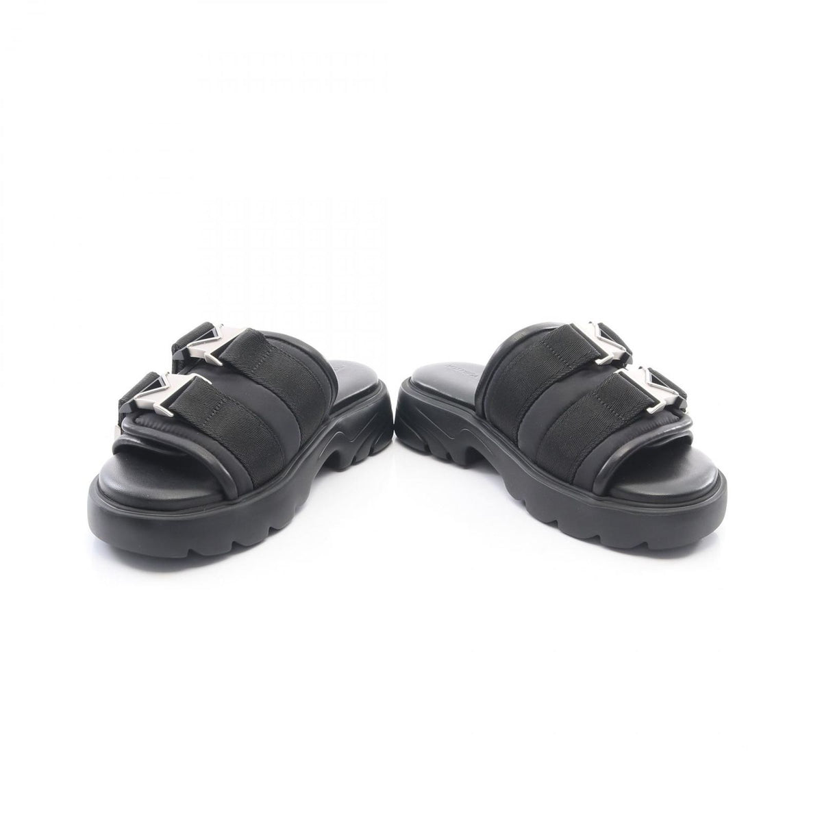Bottega Veneta Sandals Flash Nylon Leather — view 3