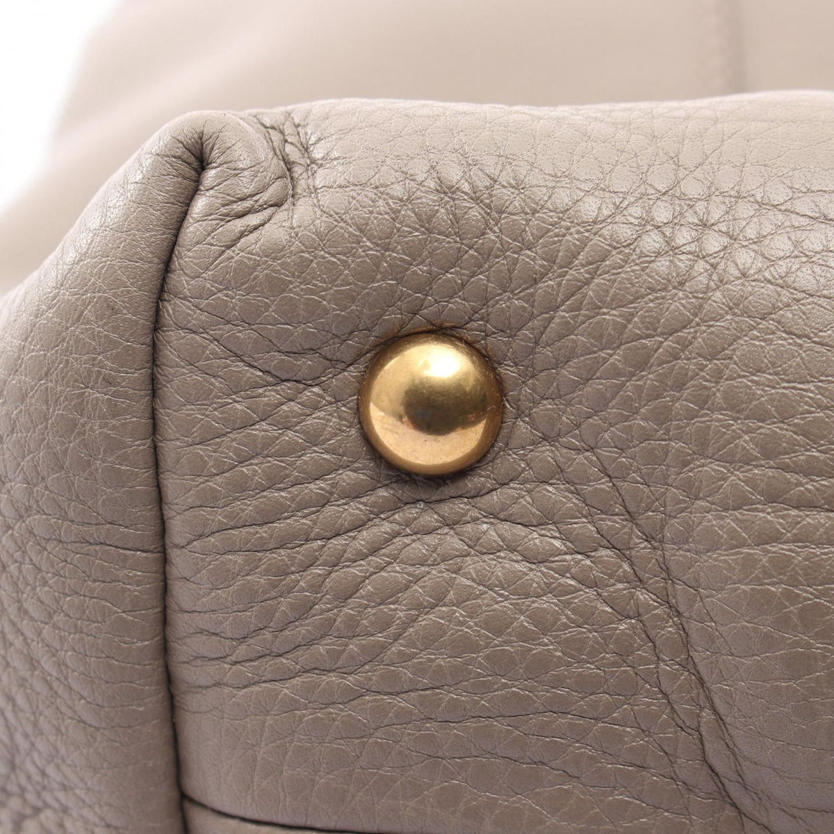 Gucci Tote Interlocking G Greige Leather — view 7