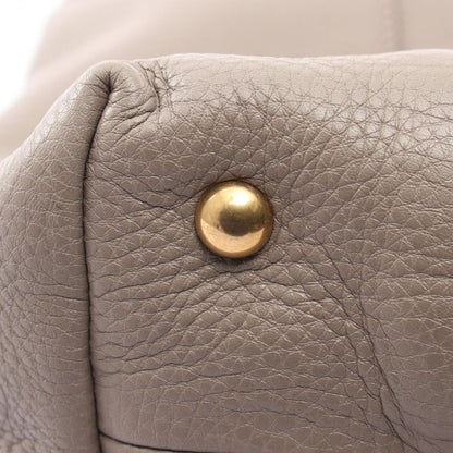 Gucci Tote Interlocking G Greige Leather — view 7