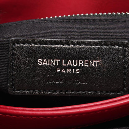 Saint Laurent Paris Shoulder Bag Toy Loulou Red Leather — view 4
