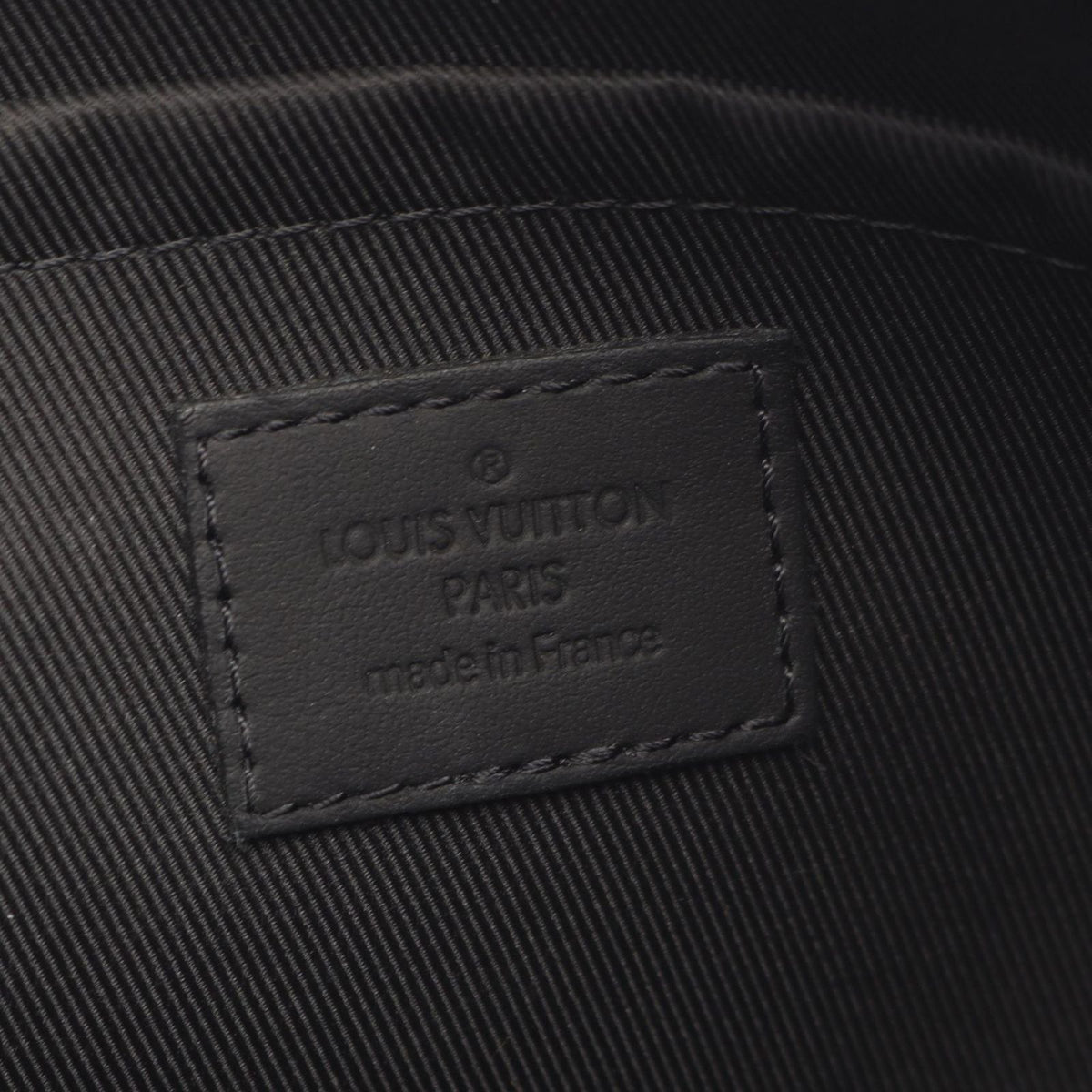Louis Vuitton Shoulder Bag City Keepall Damier Stripe Blue Vert Leather — view 4