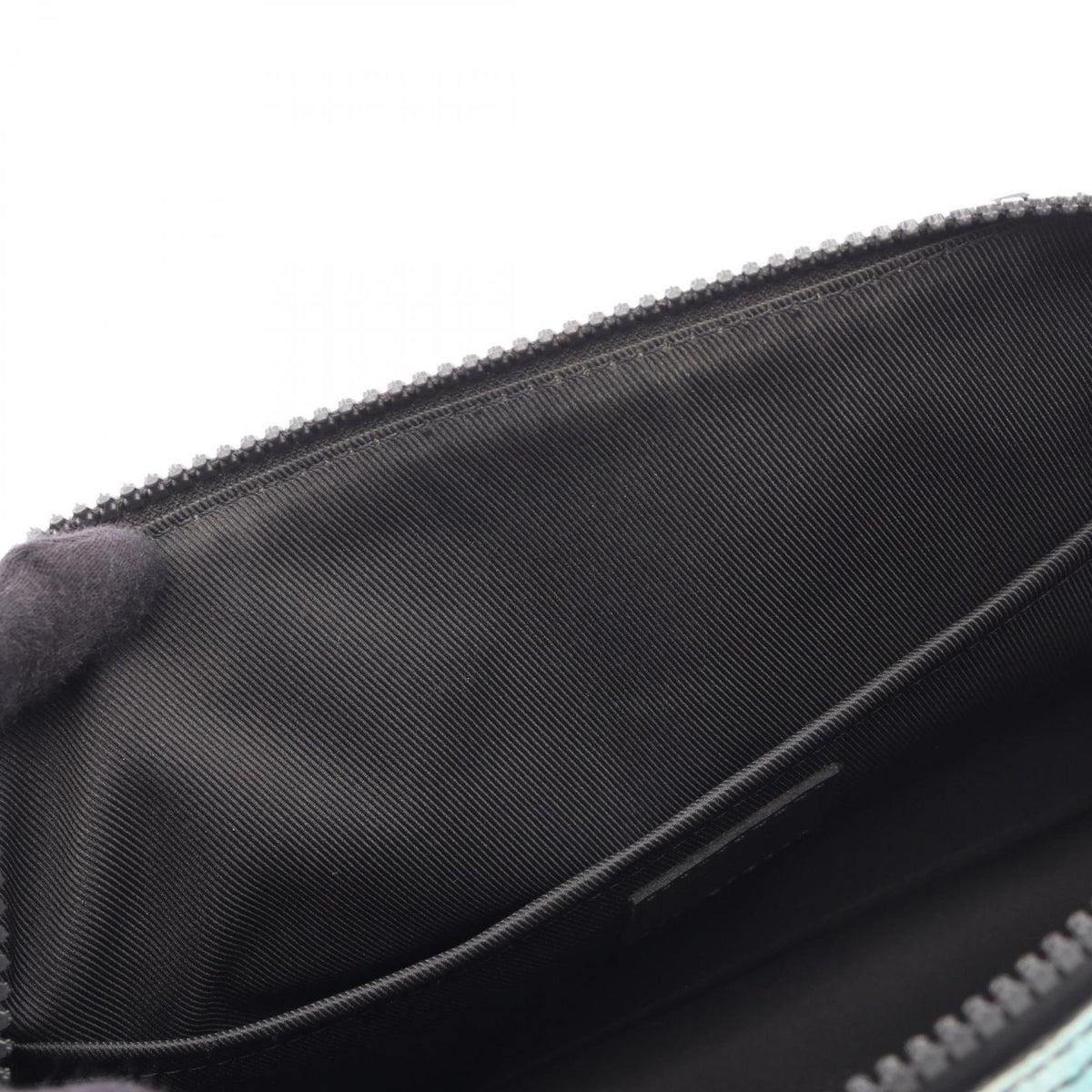 Louis Vuitton Shoulder Bag City Keepall Damier Stripe Blue Vert Leather — view 5