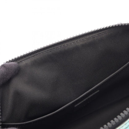 Louis Vuitton Shoulder Bag City Keepall Damier Stripe Blue Vert Leather — view 5