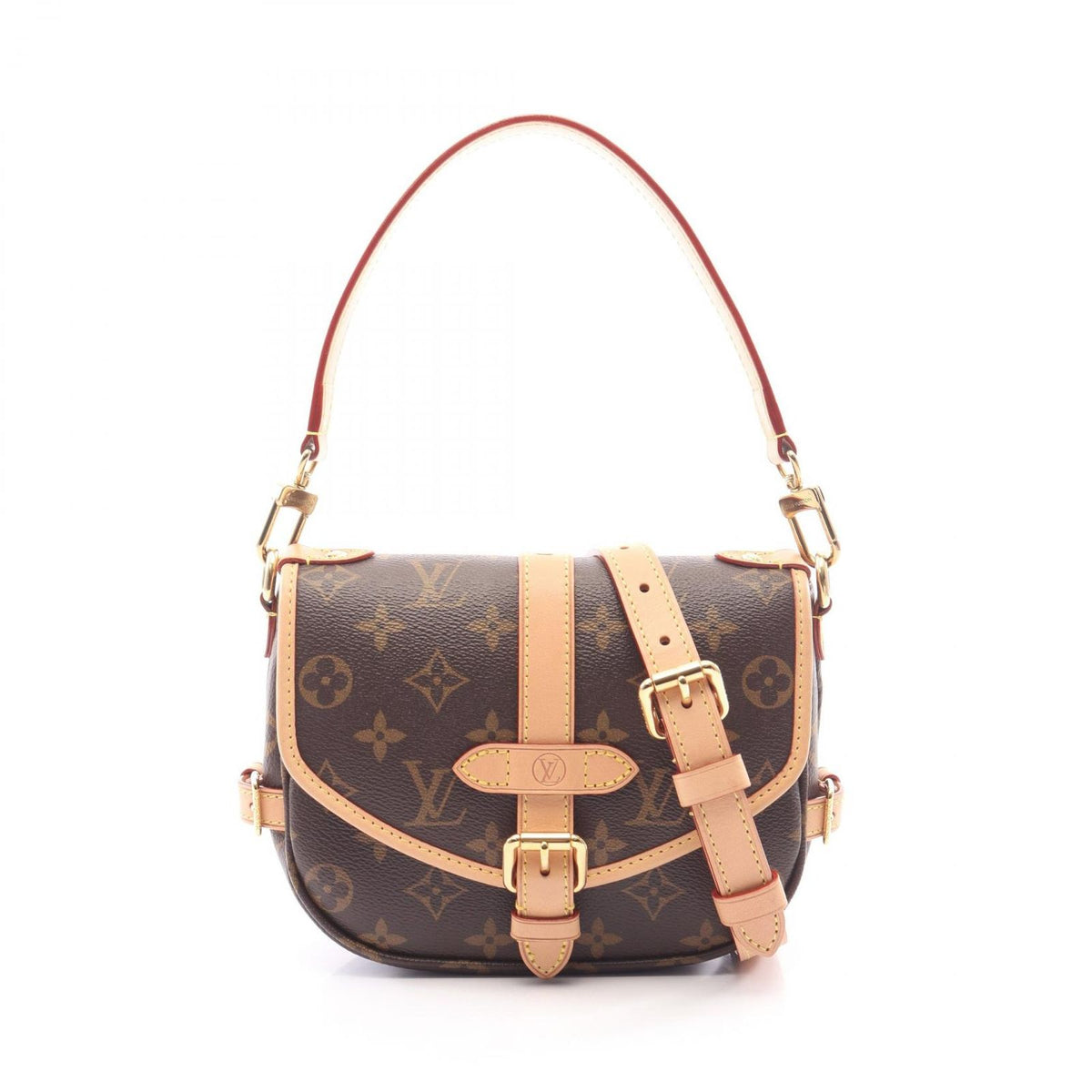 Louis Vuitton Handbag Saumur BB Monogram 2-Way
