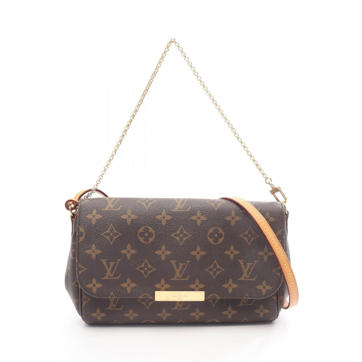 Louis Vuitton Handbag Favorite MM Monogram Leather