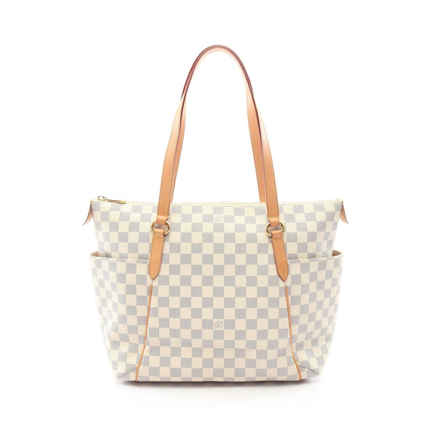 Louis Vuitton Tote Totally MM Damier Azur Leather