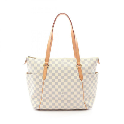 Louis Vuitton Tote Totally MM Damier Azur Leather