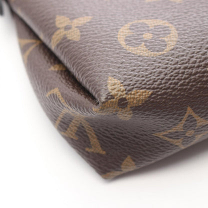 Louis Vuitton Handbag Pallas Clutch Monogram 2-Way Noir Leather — view 7