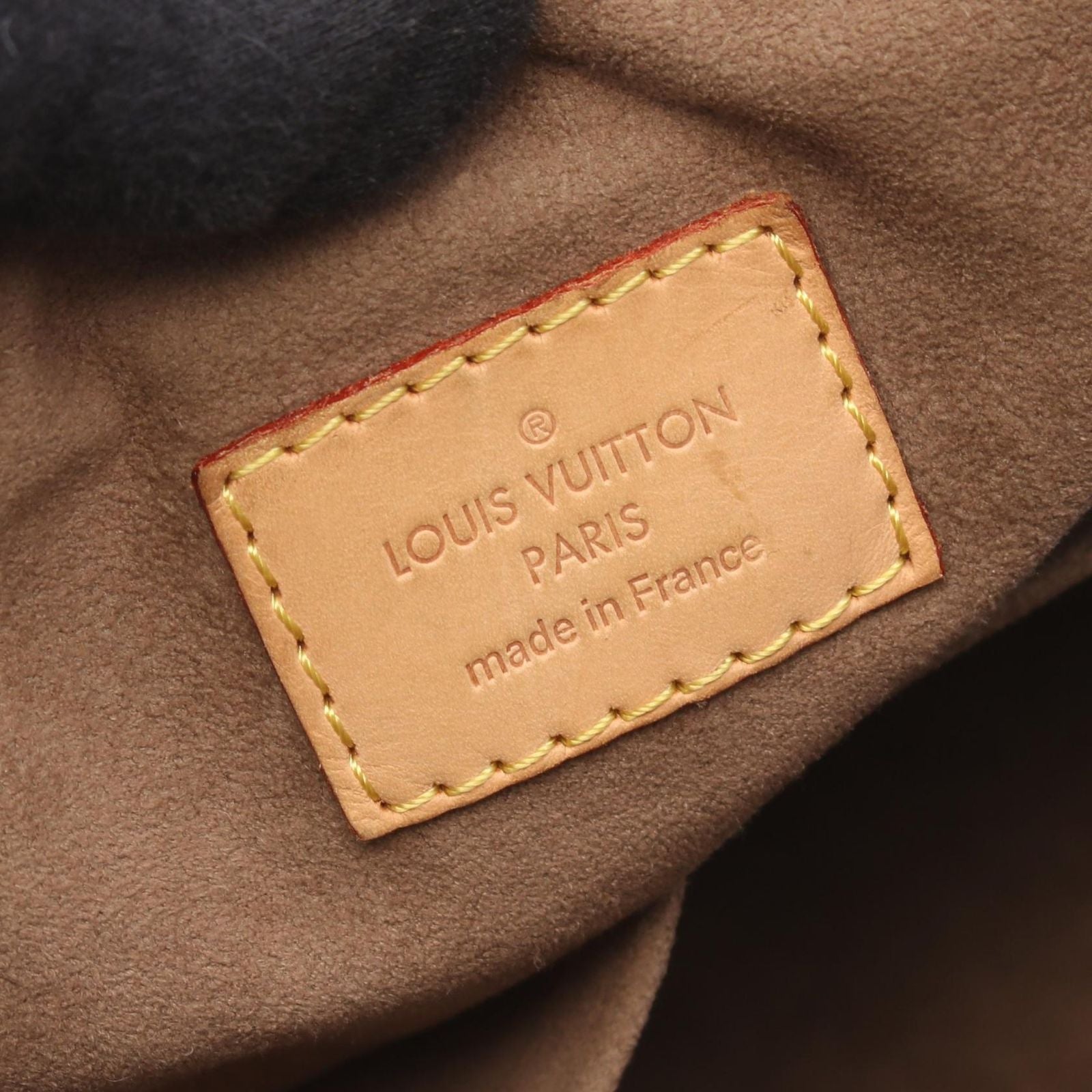 Louis Vuitton Handbag Courtney MM Monogram Multicolor Noir 2-Way Leather — view 4