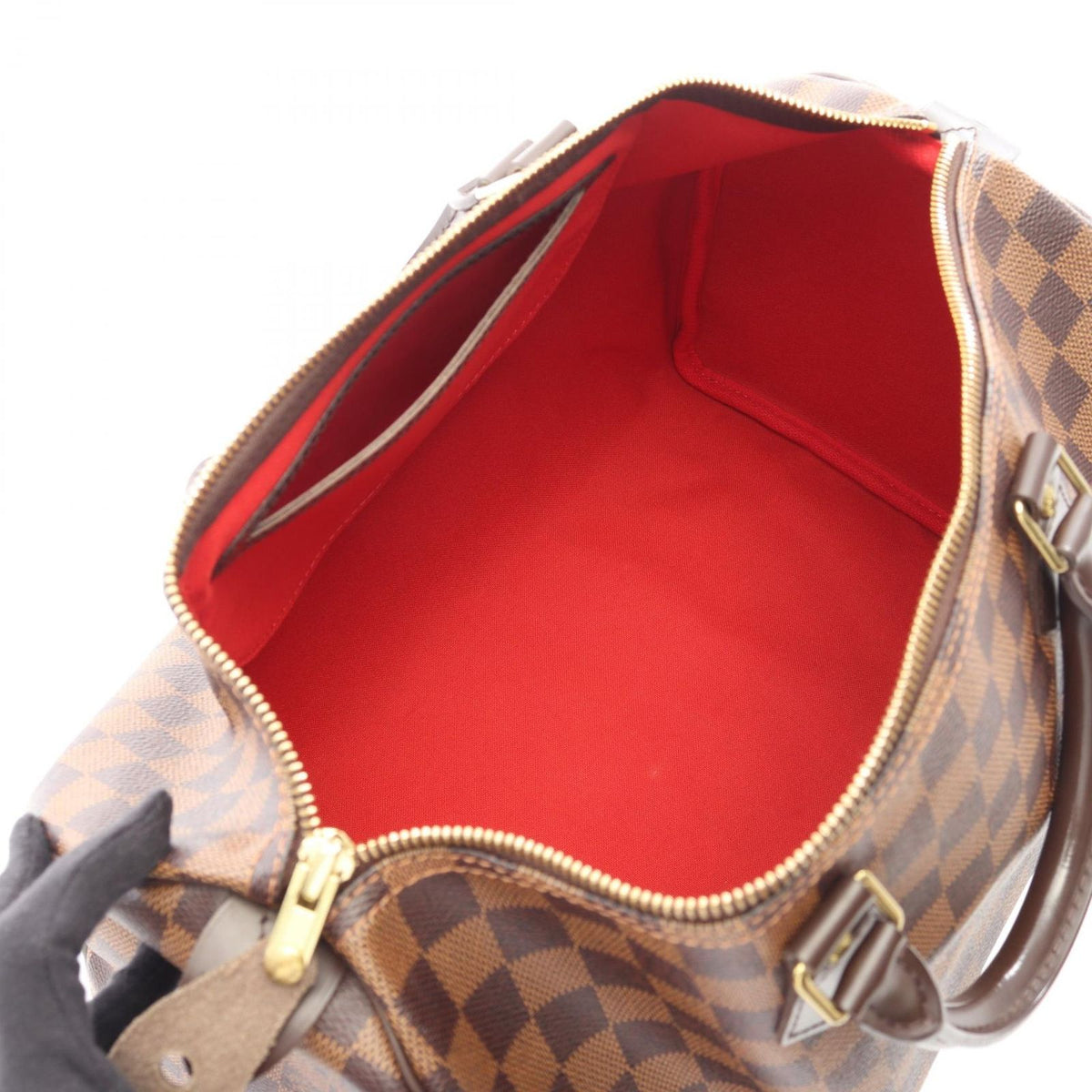 Louis Vuitton Handbag Speedy 35 Damier Ebene Leather — view 3