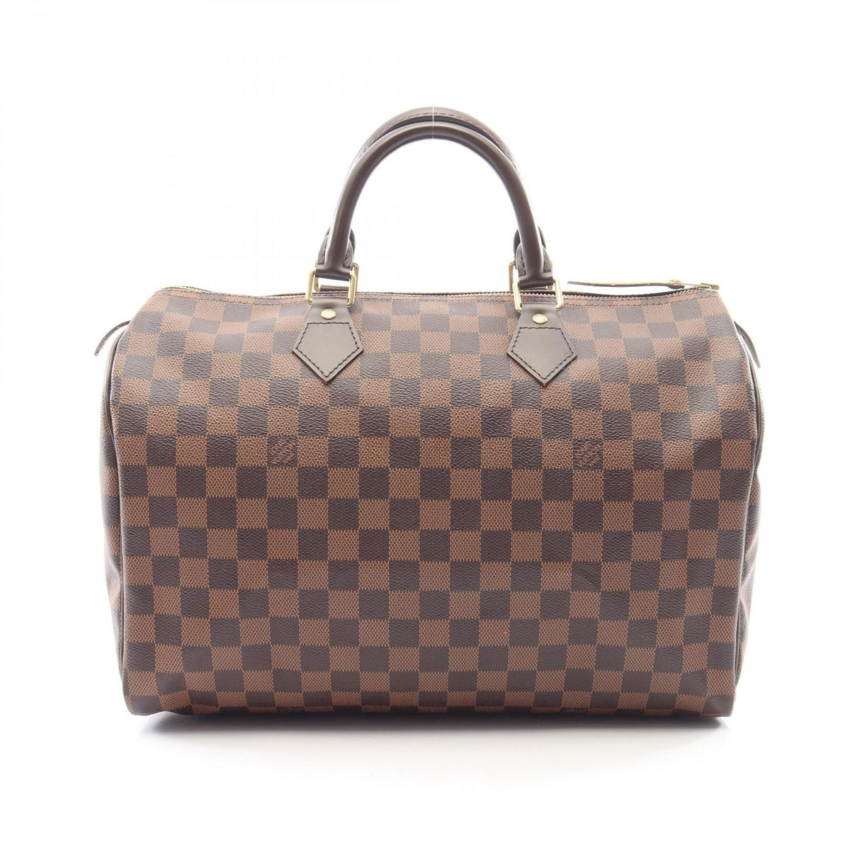 Louis Vuitton Handbag Speedy 35 Damier Ebene Leather