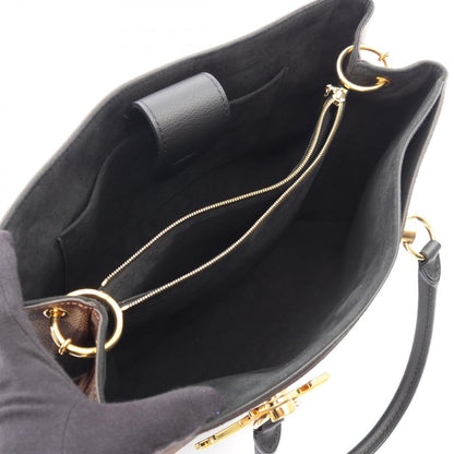 Louis Vuitton Handbag LV Riverside Damier Ebene Noir Leather — view 3