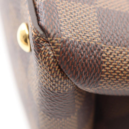 Louis Vuitton Handbag LV Riverside Damier Ebene Noir Leather — view 6