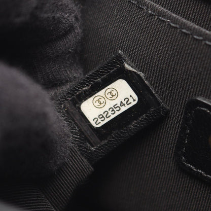 Chanel Shoulder Bag Boy Small Black Lambskin Chain — view 5