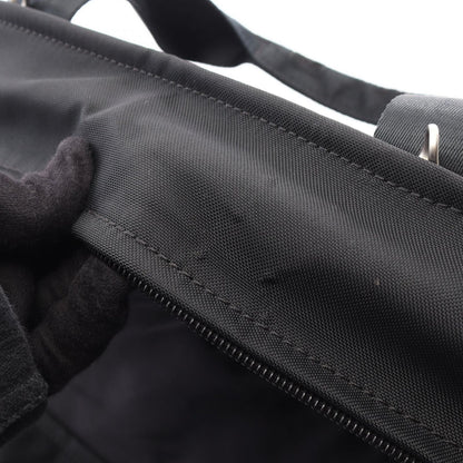 Chanel Tote Sports Line Black Wool Leather Mini Boston Bag — view 6