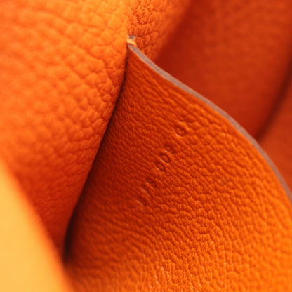 Hermes Shoulder Bag Vide Poche Orange — view 5