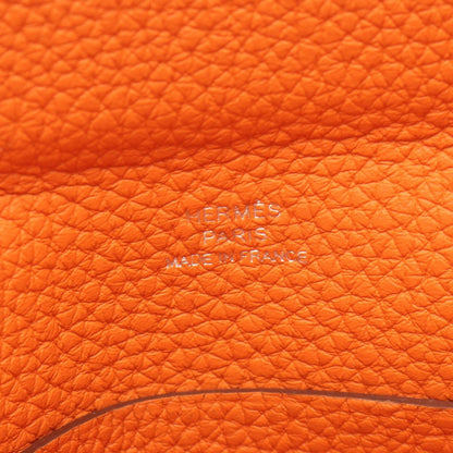 Hermes Shoulder Bag Vide Poche Orange — view 4