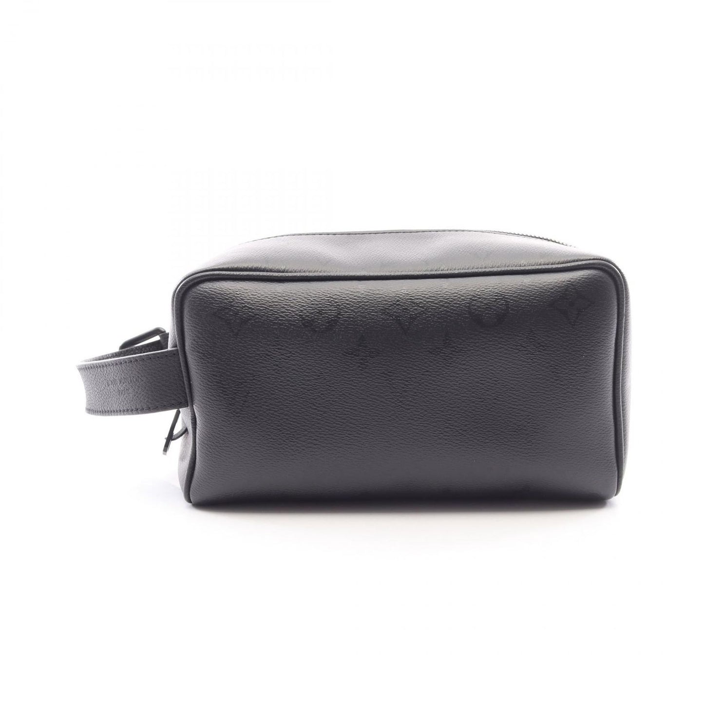 Louis Vuitton Clutch Locker Dopp Kit Noir Leather