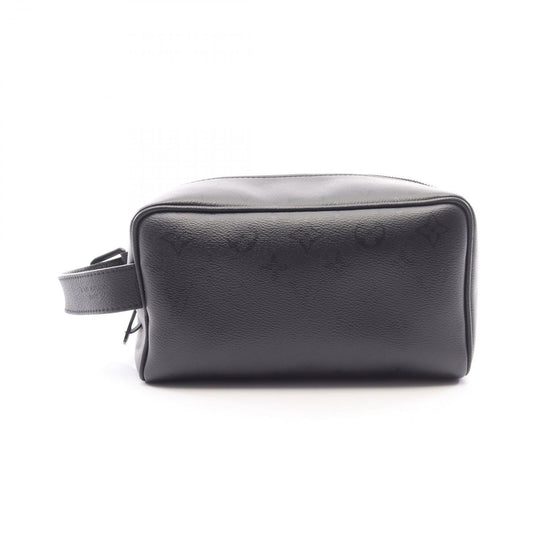 Louis Vuitton Clutch Locker Dopp Kit Noir Leather