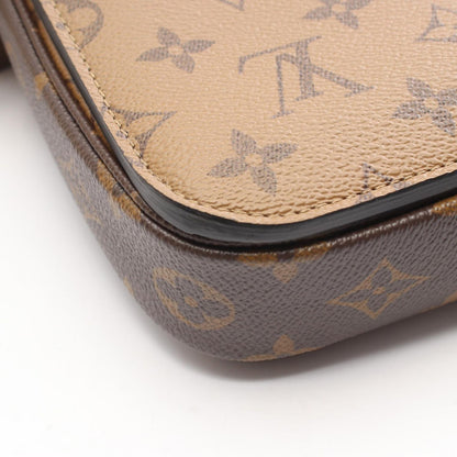 Louis Vuitton Handbag Pochette Metis MM Monogram Reverse Leather — view 7