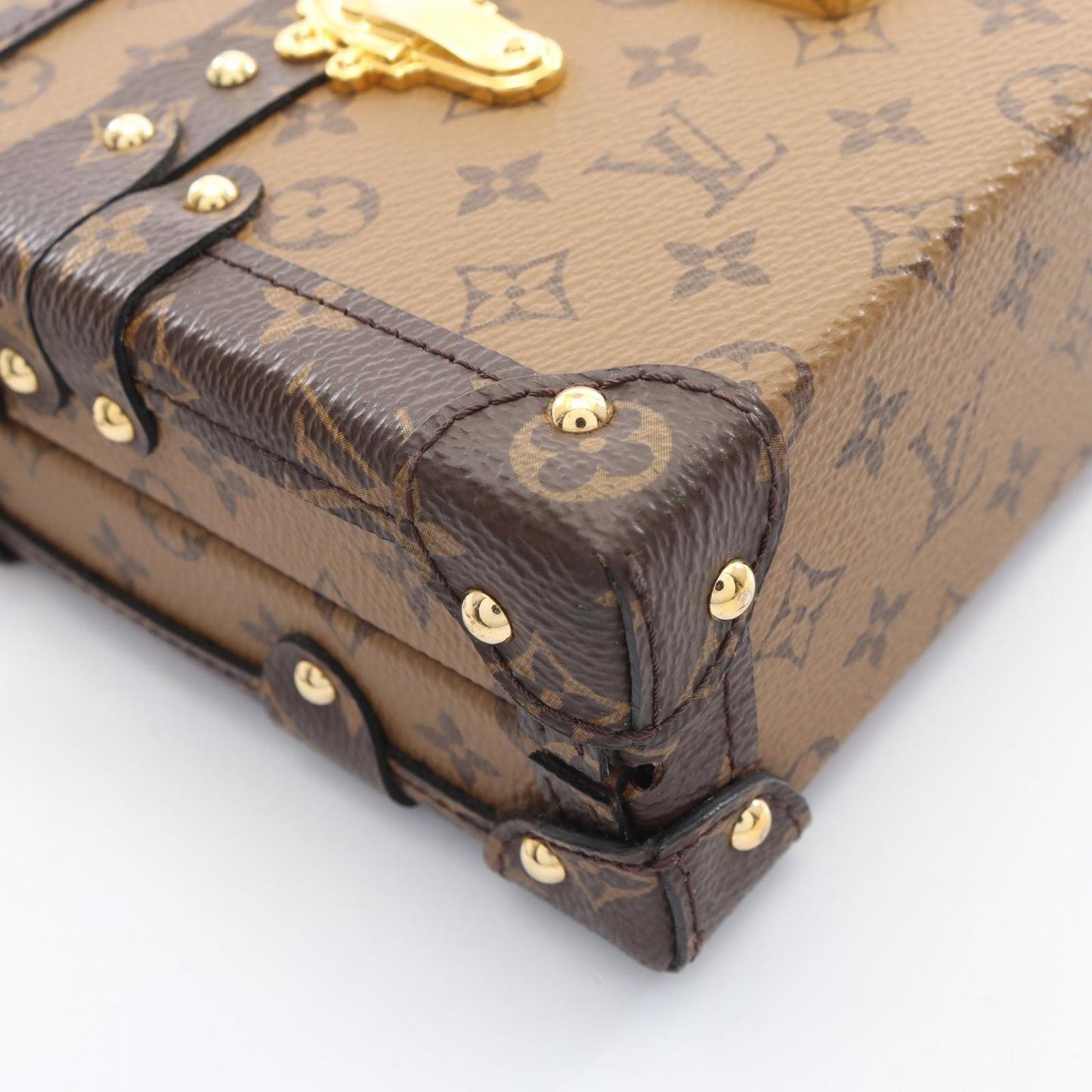 Louis Vuitton Shoulder Bag Petite Malle Monogram Reverse — view 7