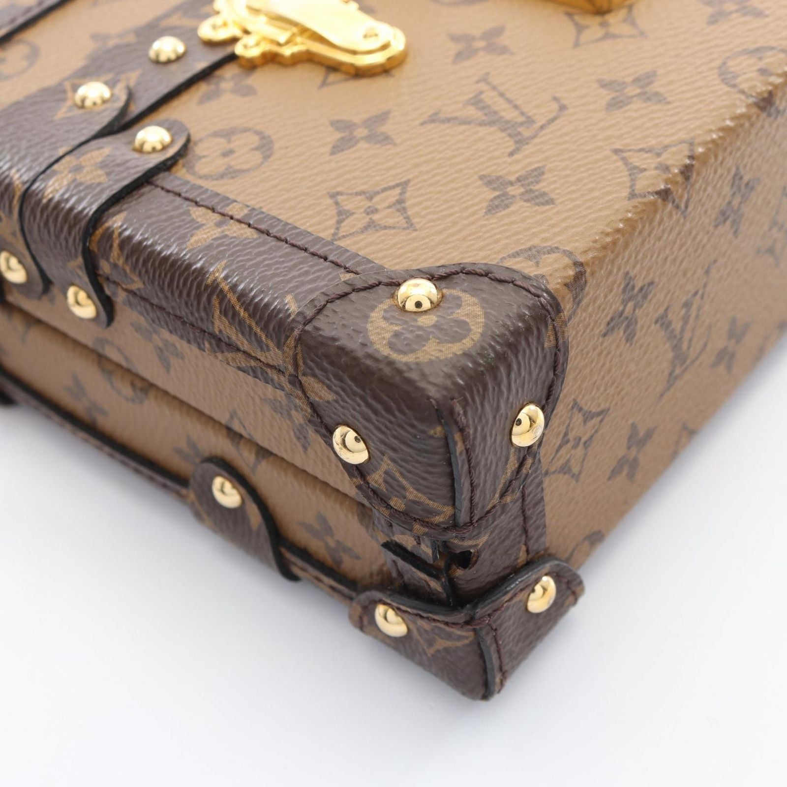 Louis Vuitton Shoulder Bag Petite Malle Monogram Reverse — view 7