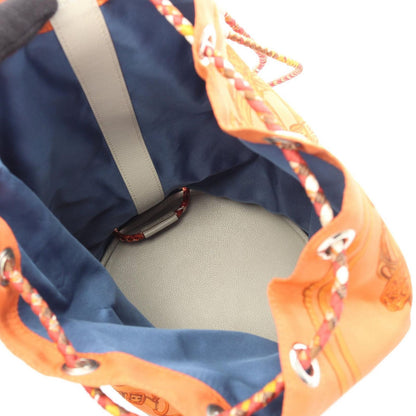Hermes Shoulder Bag Brides de Gala Orange Silk — view 3