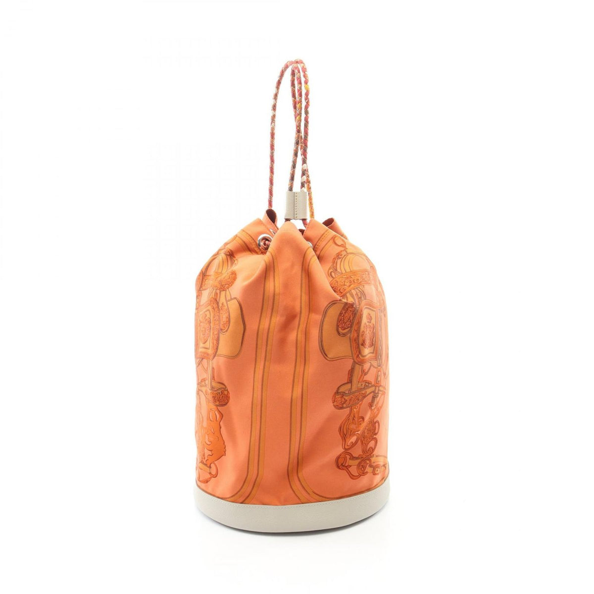 Hermes Shoulder Bag Brides de Gala Orange Silk