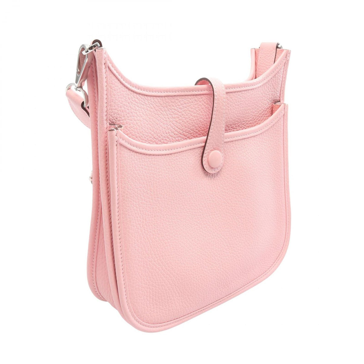 Hermes Shoulder Bag Evelyne 3 23 Rose Sakura Leather — view 2