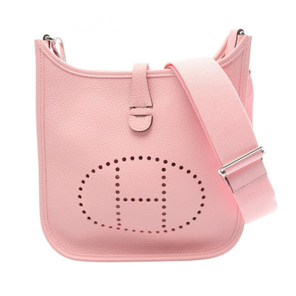 Hermes Shoulder Bag Evelyne 3 23 Rose Sakura Leather