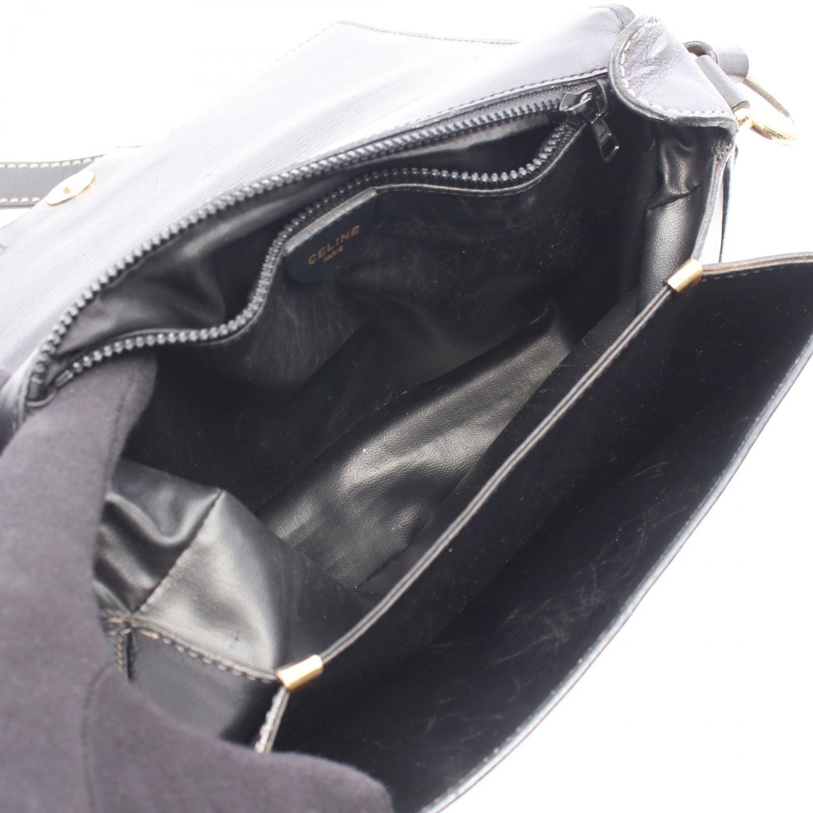 Celine Shoulder Bag Leather — view 3