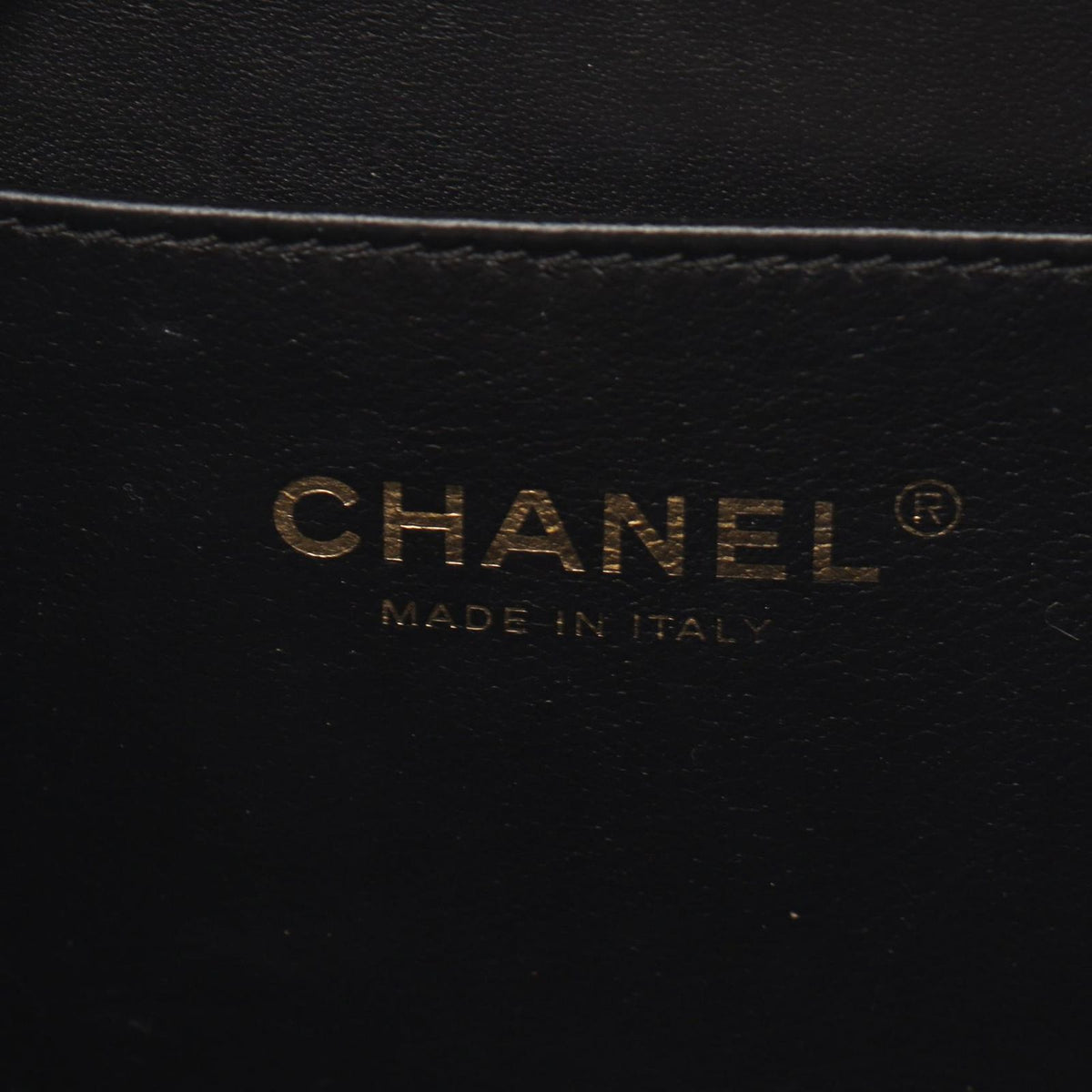 Chanel Shoulder Bag Quilted Vanity 2-Way Black Caviar Leather Top Handle Chain — view 5