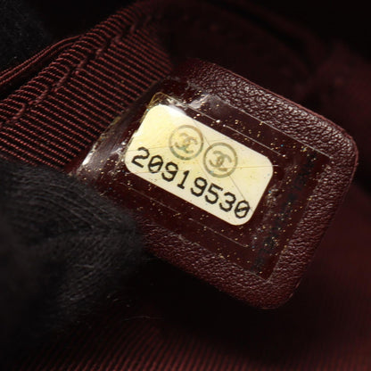 Chanel Shoulder Bag Coco Boy Red Leather Chain — view 5