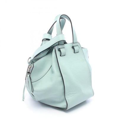 Loewe Handbag Hammock Bag Small 2-Way Light Blue Leather — view 2