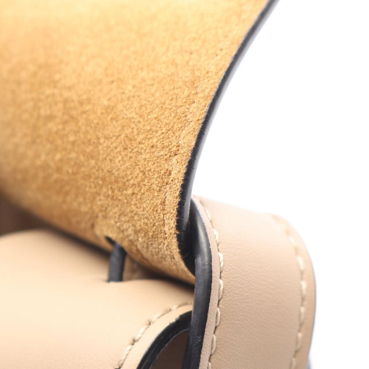 Loewe Shoulder Bag Gate Small Beige Ivory Leather — view 5