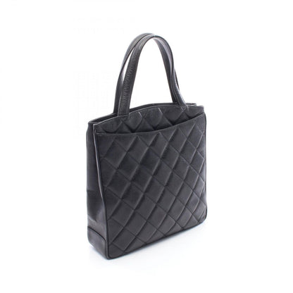 Chanel Tote Quilted Black Caviar Leather — view 2
