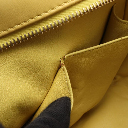 Chanel Shoulder Bag 2.55 Quilted Yellow Lambskin Chain Tote — view 6