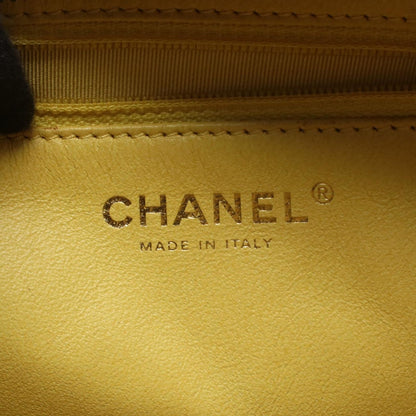 Chanel Shoulder Bag 2.55 Quilted Yellow Lambskin Chain Tote — view 4
