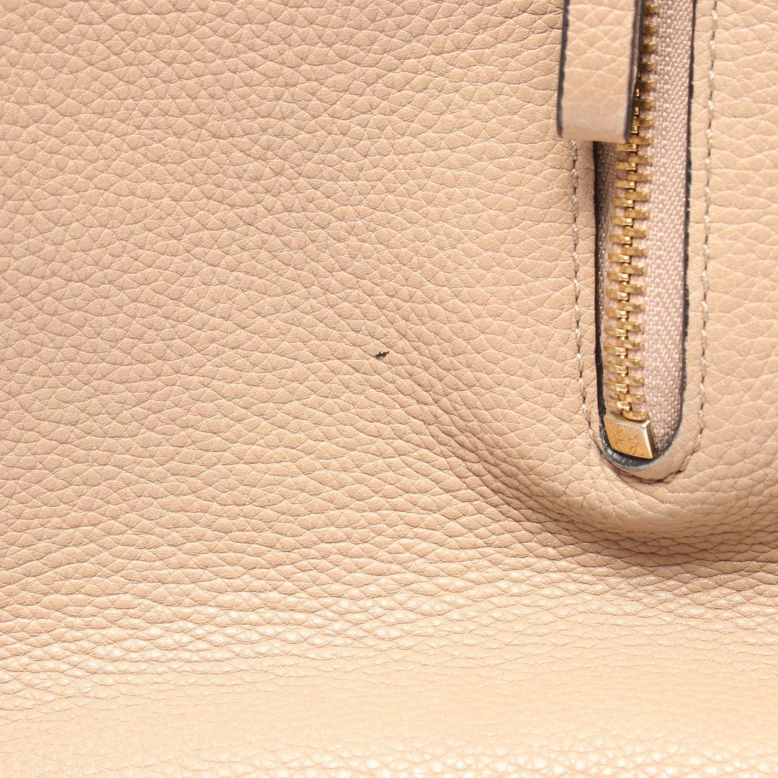 Loewe Handbag Hammock Bag Small 2-Way Beige Brown Leather — view 8