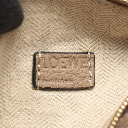 Loewe Handbag Puzzle Bag Mini 2-Way Greige Leather — view 4