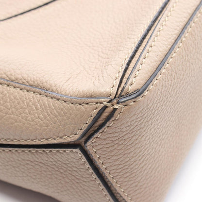 Loewe Handbag Puzzle Bag Mini 2-Way Greige Leather — view 6