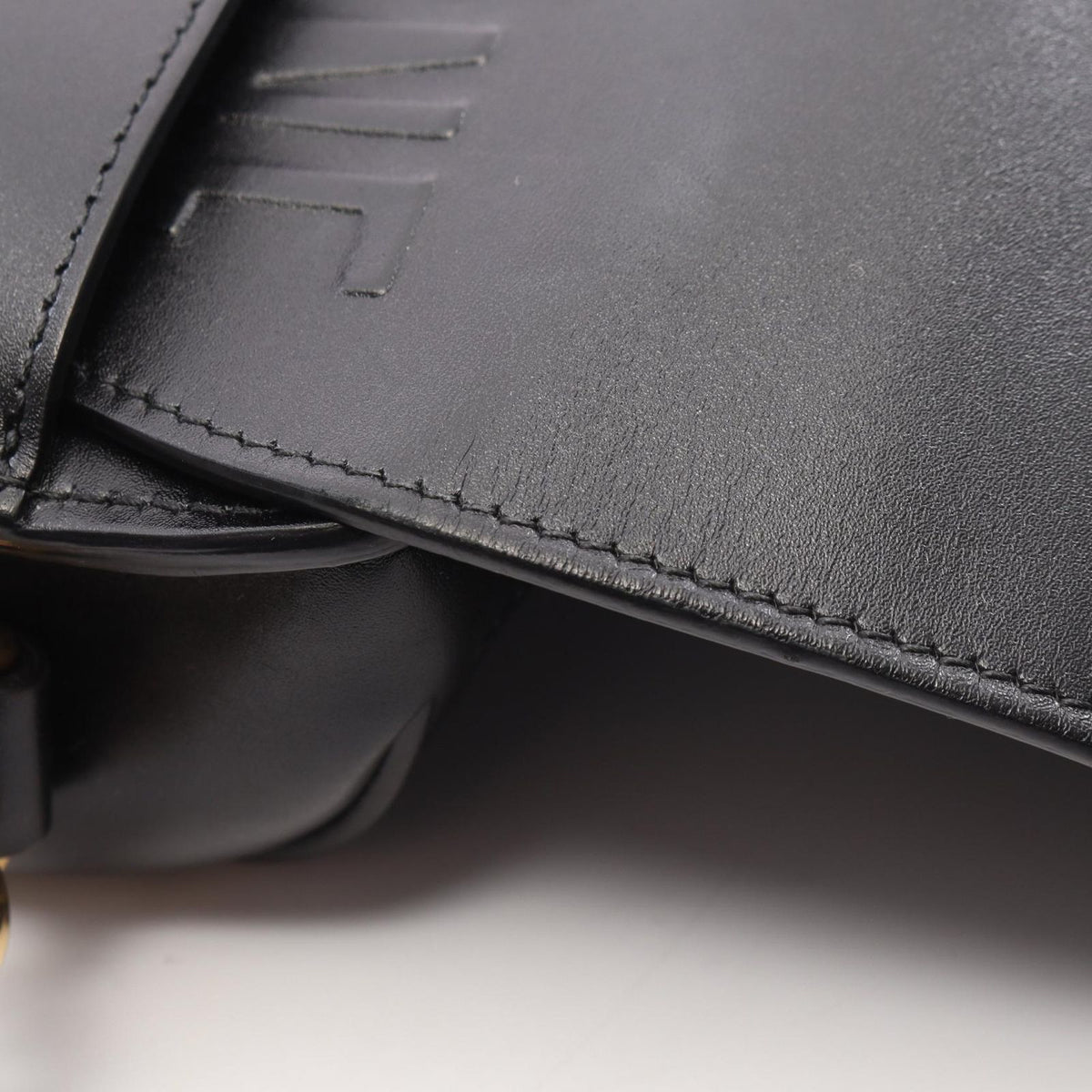 Dior Shoulder Bag Bobby Medium Black Leather — view 7