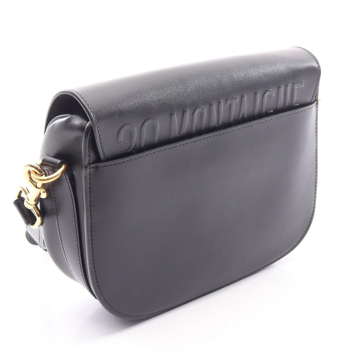 Dior Shoulder Bag Bobby Medium Black Leather — view 2