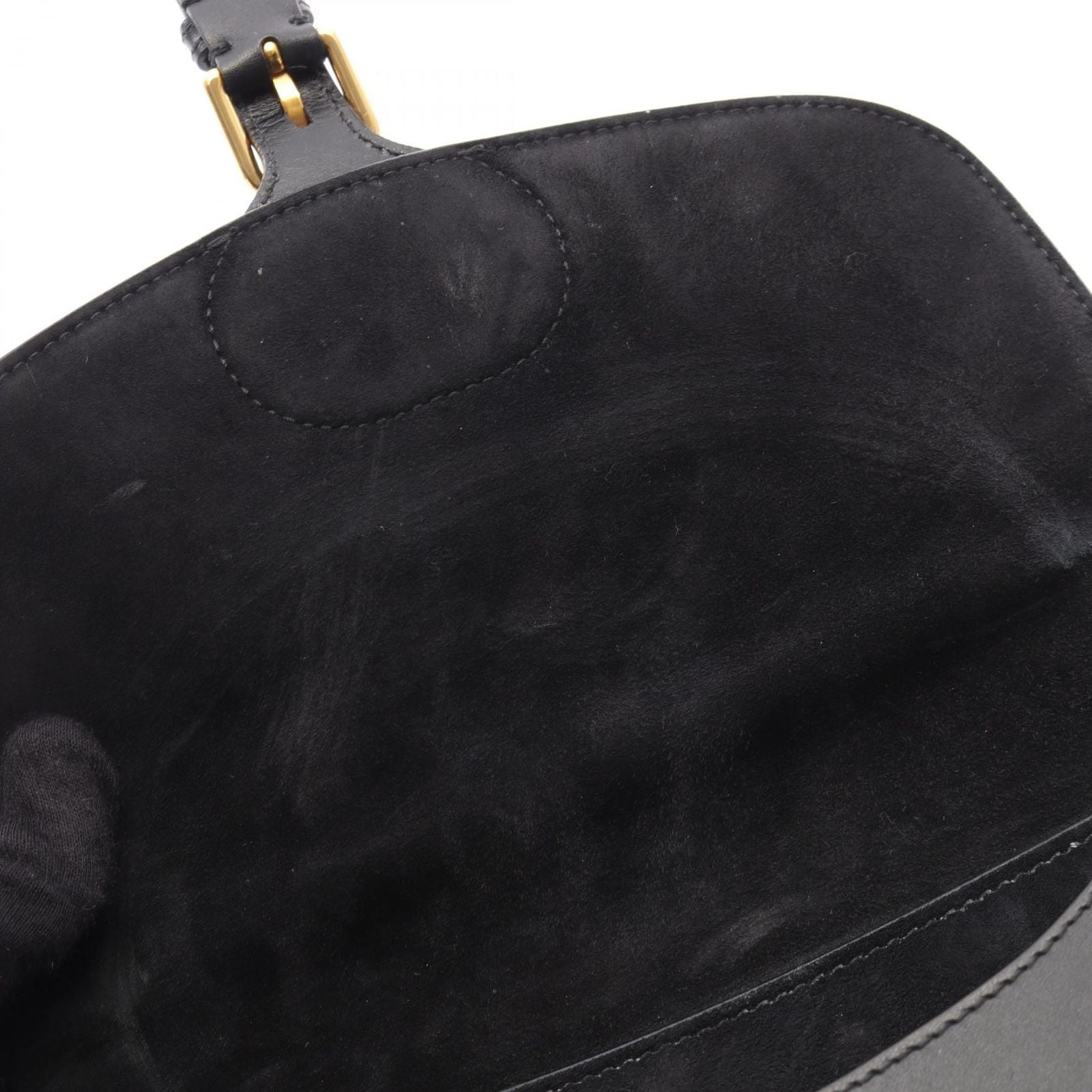 Dior Shoulder Bag Bobby Medium Black Leather — view 6