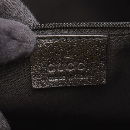 Gucci Tote Princy GG Canvas Black Green — view 4