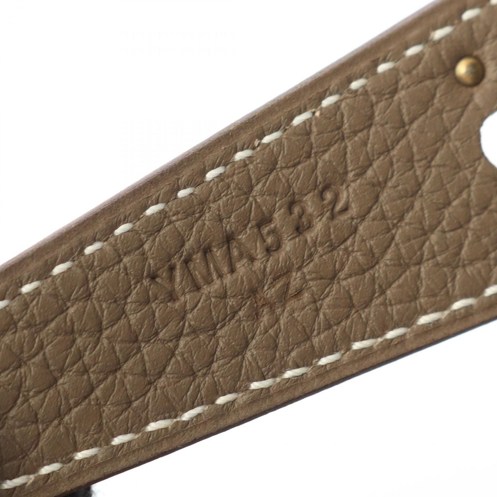 Hermes Shoulder Bag Lindy 30 Etoupe — view 5